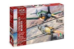 Italeri 35101 War Thunder Bf 109 F-4 i Fw 190 D-9, 2 modele