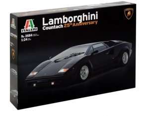 Italeri 3684 Lamborghini Countach 25th Anniversary