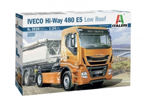 Italeri 3928 Ciężarówka Iveco Hi-Way 480 E5 Low Roof 1/24
