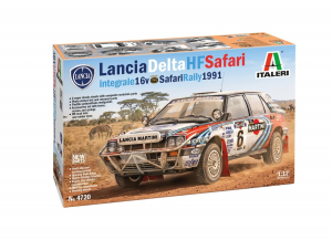 Italeri 4720 Lancia Delta HF Integrale 16v Safari Rally 1991 1/12 