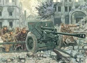 Italeri 6097 ZiS 3 AT Gun with servants