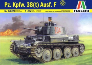 Italeri 6489 Pz.Kpfw.38 (t) Ausf.F 1/35