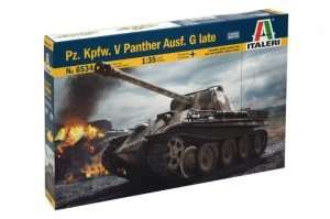 Italeri 6534 Tank Pz.Kpfw. V Panther Ausf. G Late