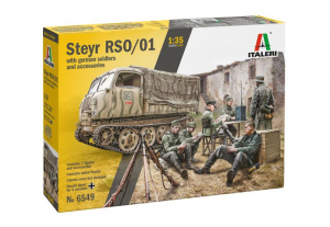 Italeri 6549 Ciągnik gąsienicowy Steyr RSO/01 oraz figurki 1/35