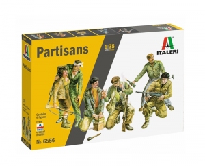 Italeri 6556 Figurki - włoscy partyzanci z WWII
