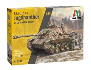 Italeri 6564 Niszczyciel czołgów Sd.Kfz.173 Jagdpanther z załogą