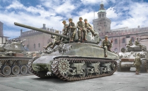 Italeri 6568 Czołg M4A1 Sherman z figurkami