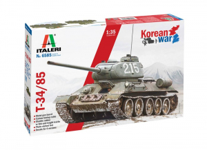 Italeri 6585 Czołg T-34/85 wojna w Korei model 1-35