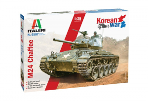 Italeri 6587 Czołg M24 Chaffee wojna w Korei model 1-35