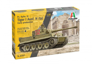 Italeri 6767 Pz. Kpfw VI Tiger I Ausf. H (tp) 1/35