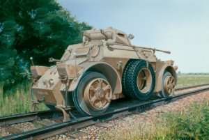 Italeri 7064 Autoblinda AB 40 Ferroviaria