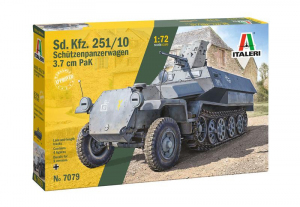 Italeri 7079 Sd.Kfz. 251/10 Schutzenpanzerwagen 3,7 cm PaK 1/72