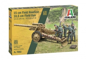 Italeri 7082 15 cm Field Howitzer / 10,5 cm Field Gun