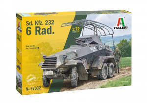 Italeri 97032 German Sd.Kfz. 232 6 Rad 1/72