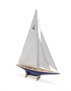 Jacht Endeavour Amati 170050 drewniano polistyrenowy model 1-80