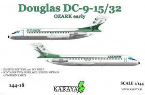 Karaya 144-18 Douglas DC-9-15/32 OZARK early