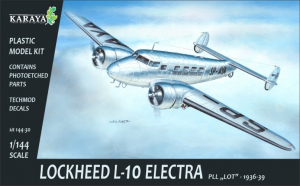 Karaya 144-30 Samolot pasażerski Lockheed L-10 Electra PLL LOT