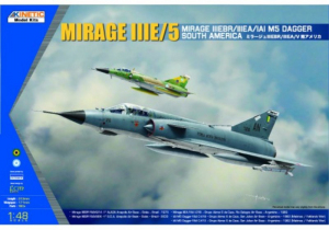 Kinetic 48052 Samolot Mirage IIIE/5 IIIEBR/IIIEA/IAI M5 Dagger