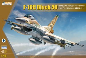 Kinetic 48129 Samolot F-16C Block 40 model 1-48