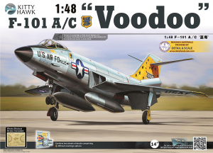 Kitty Hawk 80115 F-101 A/C Voodoo 1/48