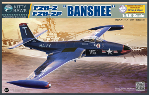 Kitty Hawk 80131 F2H-2 / F2H-2P Banshee 1/48 