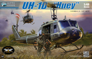 Kitty Hawk 80154 Bell UH-1D Huey 1/48