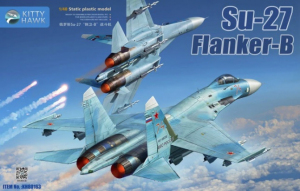 Kitty Hawk 80163 Su-27 Flanker-B 1/48