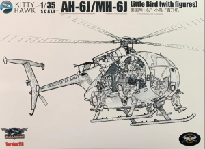 Kitty Hawk KH50004 AH-6J/MH-6J Little Bird (with figures)