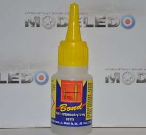 Klej Bond cyjanoakrylowy gęsty 20g