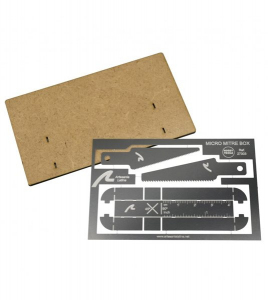 Korytko do cięcia ukosowego z linijką i ostrzami Artesania Latina 27303