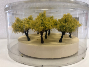 Krzewy kwitnące żółte 10szt model 2 - 4 cm Freon nr KRZ4Y