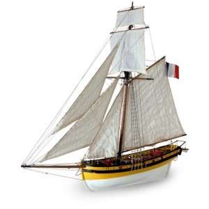 Kuter Le Renard Artesania 22401 drewniany statek 1-50