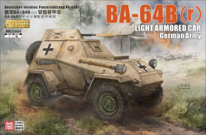 LANMO Model MM35004 BA-64B(r) Light Armored Car German Army - Full Interior 1/35