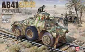 LANMO Model MM35012 Italian AB 41 Autoblinda Ferroviaria 1/35