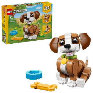 LEGO 31382 Urocze zwierzątka: psotny szczeniaczek - klocki Creator 3 w 1