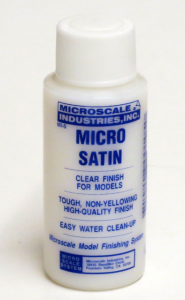 Lakier bezbarwny półmatowy Micro Satin Microscale MI-5
