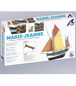 Łódź do połowu tuńczyka Marie Jeanne drewniany model 1:50 Artesania 22175
