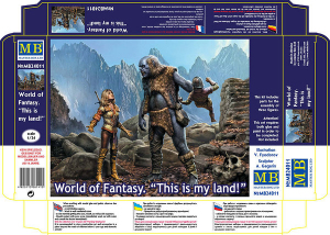 MB 24011 This is my land. World of Fantasy 1/24 