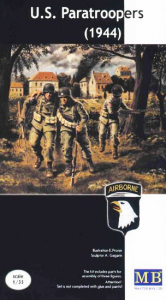 MB 3511 US Paratroopers (1944) 1/35