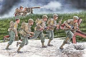 MB 35130 Move, move, move!!! US Soldiers, Operation Overlord period, 1944”