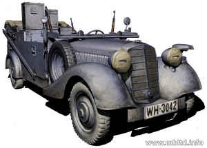 MB 3531 SdKfz 2. Type 170VK. Radio car 1/35 