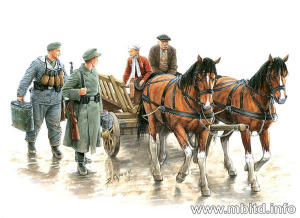 MB 3538 Somewhere in Europe 1944 (woz + figurki) 1/35 