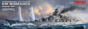 Meng PS-003 Pancernik Bismarck skala 1-700