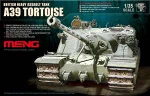 British Heavy Tank A39 Tortoise in scale 1-35