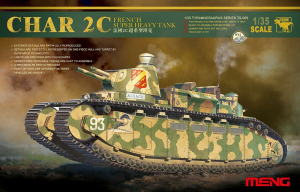 Meng TS-009 Char 2C French Super Heavy Tank 1/35 