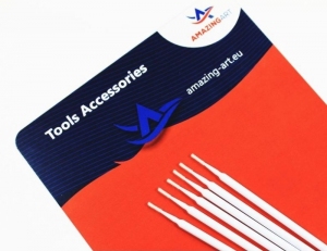 Micro pędzelki 25 szt weathering Amazing Art 19595