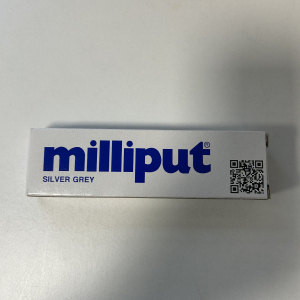 Milliput Silver Grey - dwuskładnikowa masa epoksydowa 