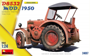 MiniArt 24007 D8532 Mod. 1950 German Traffic Tractor scale 1/24