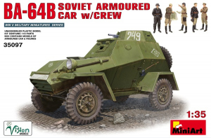 MiniArt 35097 Samochód pancerny BA-64B Pantserwagen 1-35