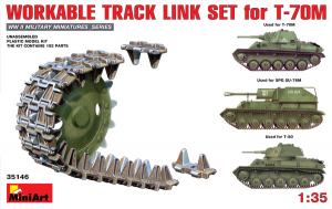 MiniArt 35146 Workable Track -T-70 scale 1/35